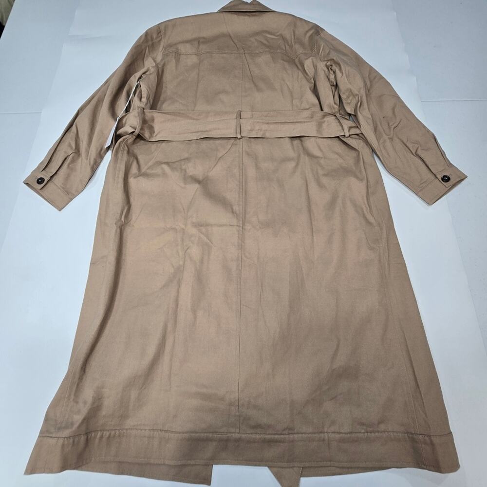 Song of Style Amelia Trench Coat in Nude Taupe Small - Picture 13 of 14